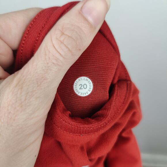 Lululemon Align High-Rise Mini Flare Pant 32" Womens‎ 20 Cayenne Red Nulu Yoga - Picture 5 of 6